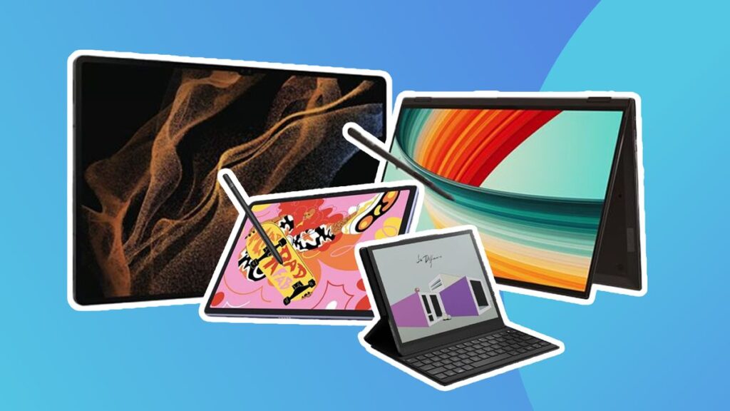 Keyboard covers and digital pens have become essential accessories for professional tablet workflows.