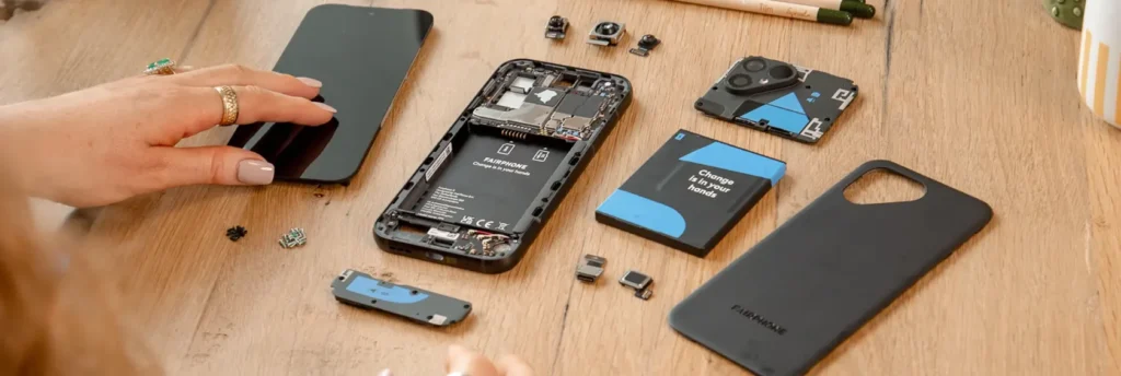 The Fairphone 5's modular design