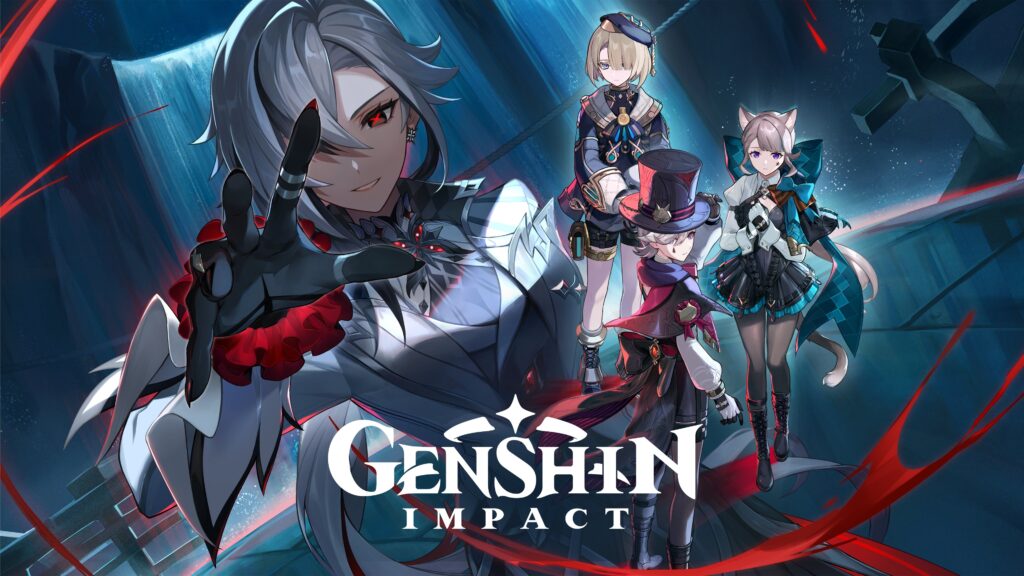 Genshin Impact showing the vibrant open world