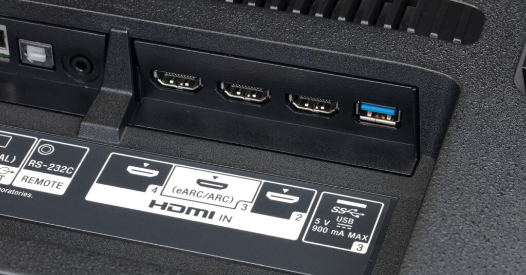 HDMI 2.1 PORT ON A TV