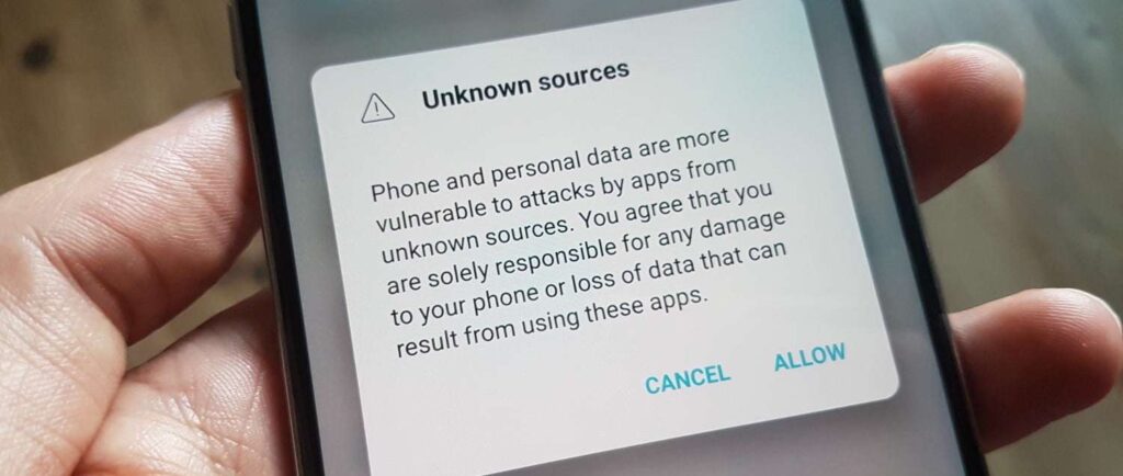 Download Apps from Official Sources Only