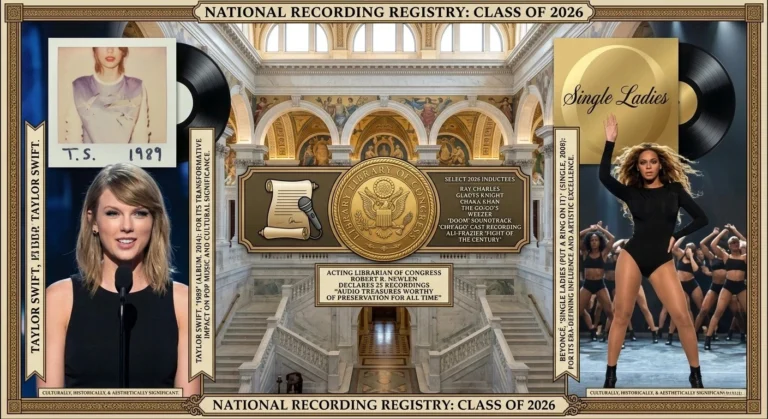 Why Were Taylor Swift and Beyoncé Added to the National Recording Registry?