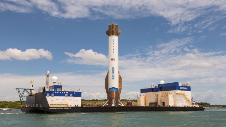 Blue Origin New Glenn explosion