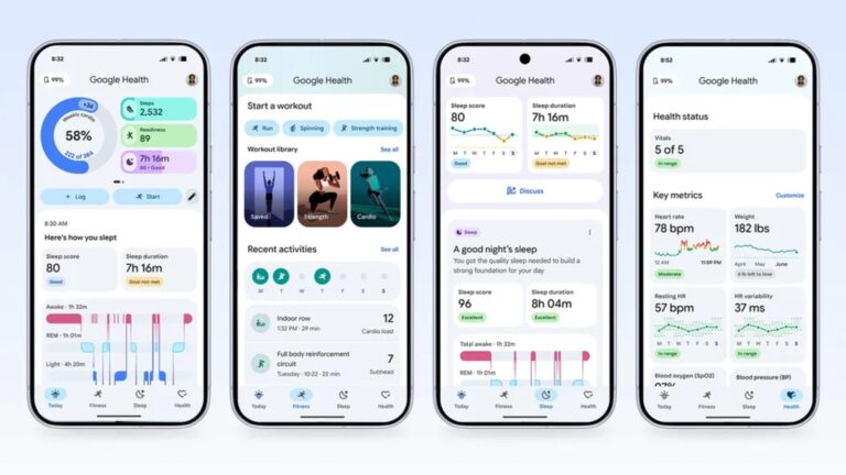 Google Health app update