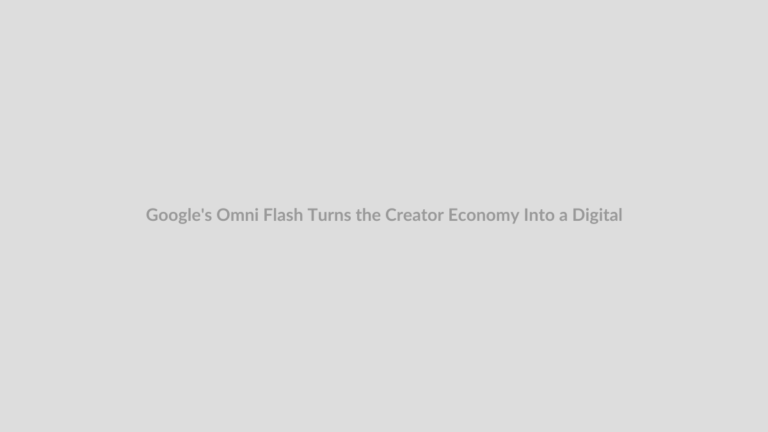 Google Omni Flash