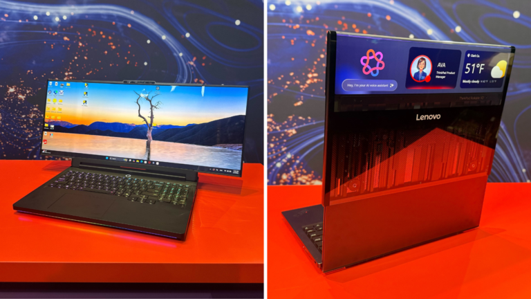 Lenovo rollable laptop