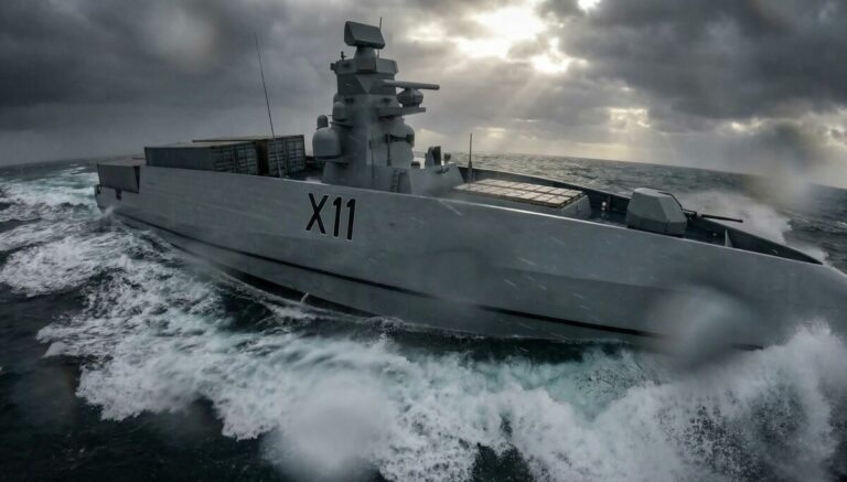 Navantia Unveils the LASV75: A Crewless Warship Designed for the 'Hybrid Navy'