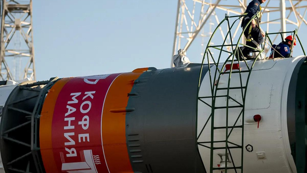 Roscosmos advertising