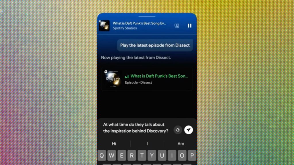 Spotify AI podcasts