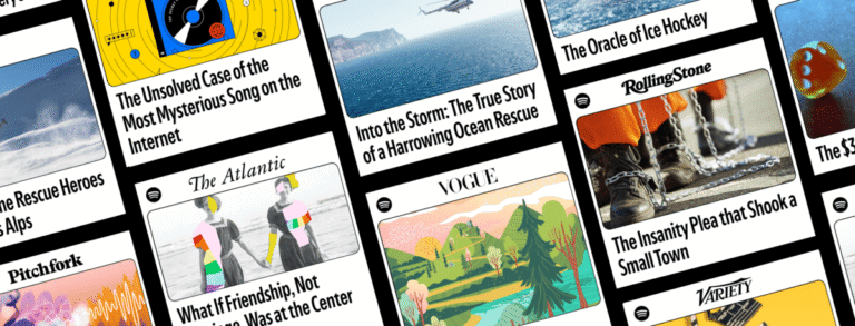 Spotify pivots toward ‘audio-first’ journalism with narrated long-form articles