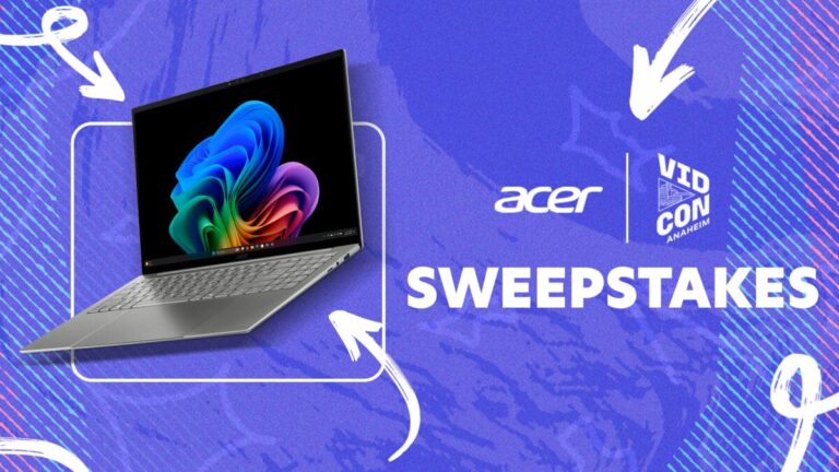 Acer VidCon 2026 Sweepstakes
