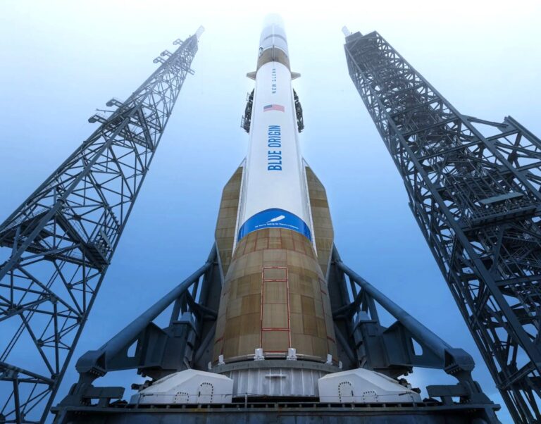 Blue Origin New Glenn explosion