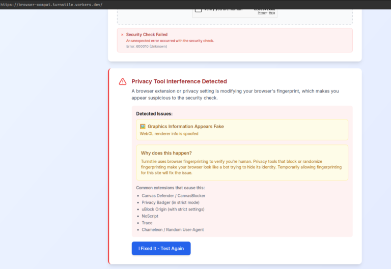 Cloudflare Turnstile