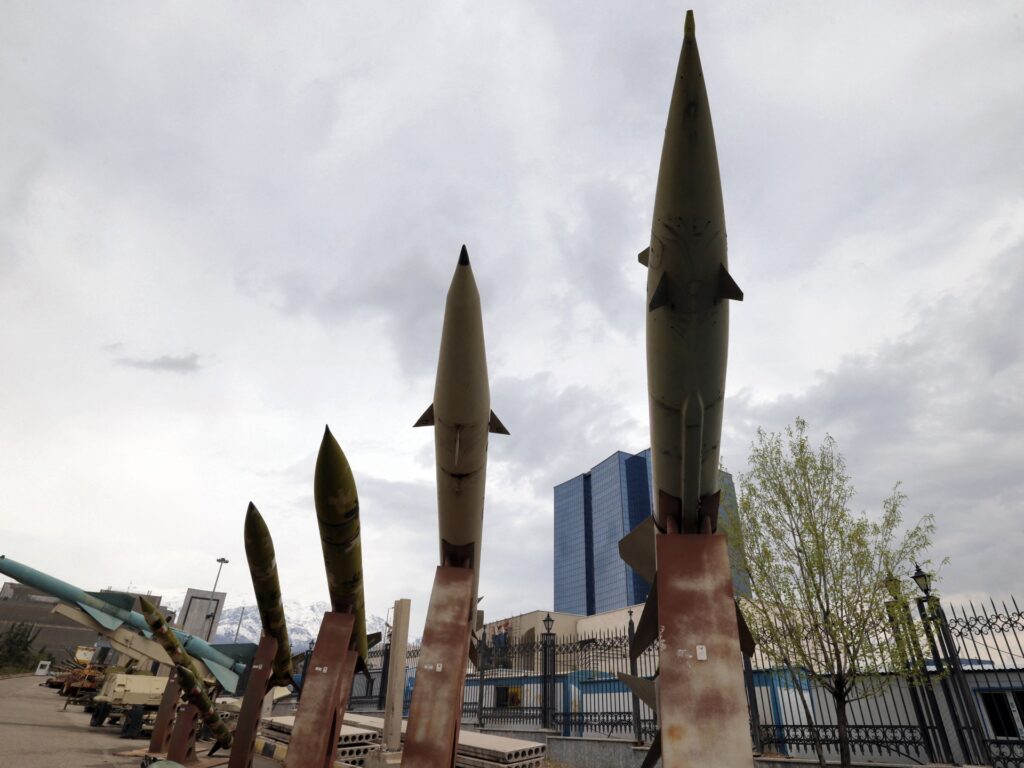 Iranian missile strikes