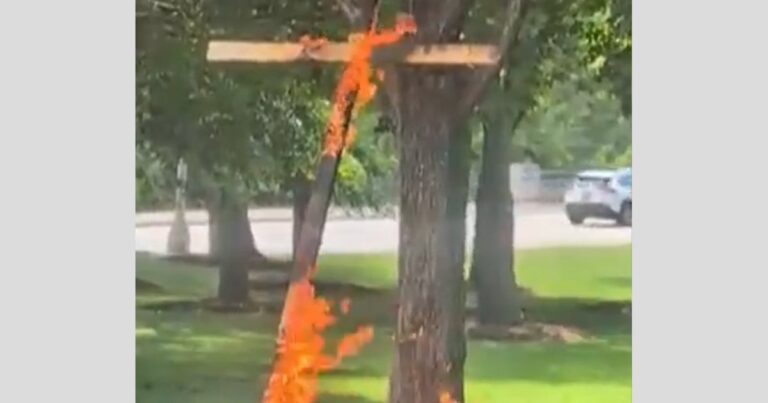 Chicago cross burning