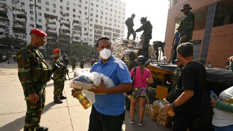 Venezuela earthquake rescue
