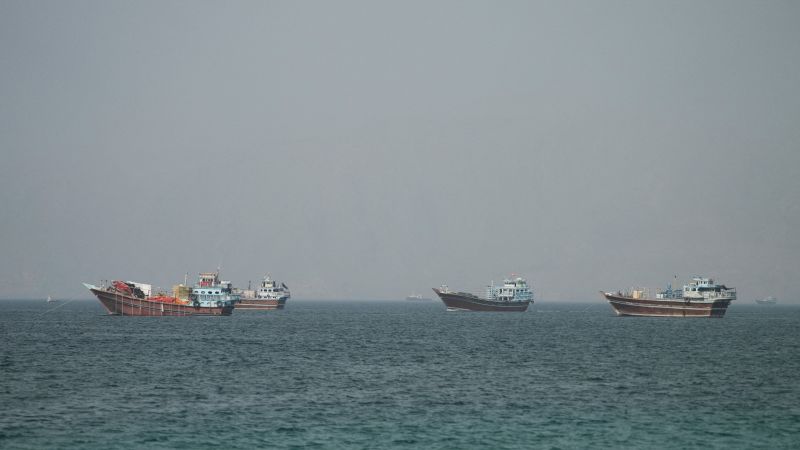 Strait of Hormuz drone strike