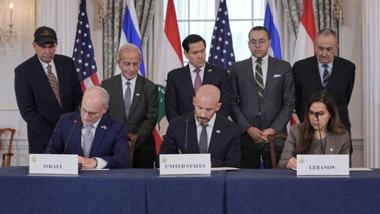 Israel Lebanon framework agreement