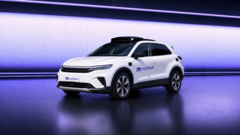 Mobileye robotaxi service