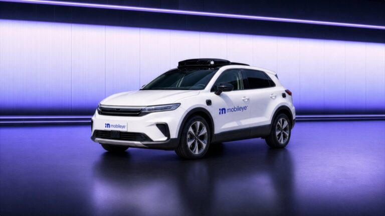Mobileye robotaxi service