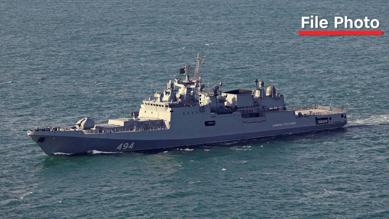 Admiral Grigorovich warning shots