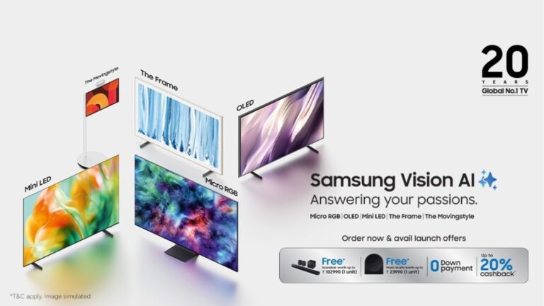 Samsung Vision AI TV India