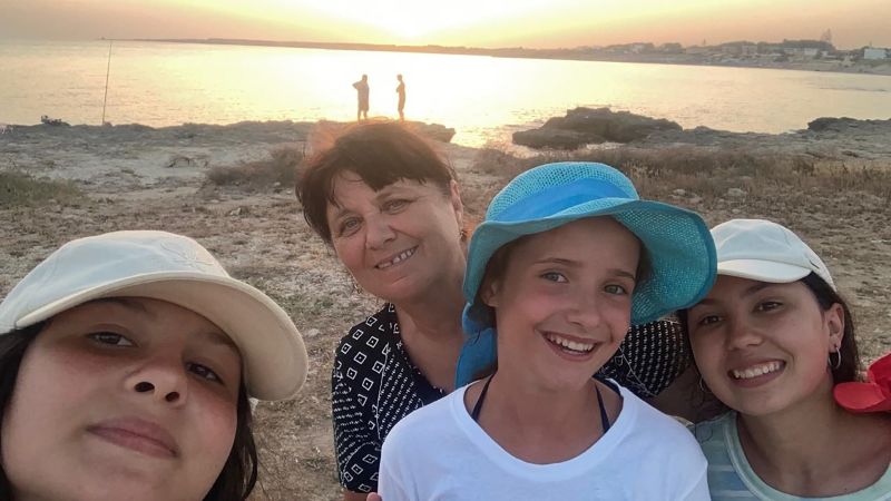 Ukrainian children evacuated to Italy