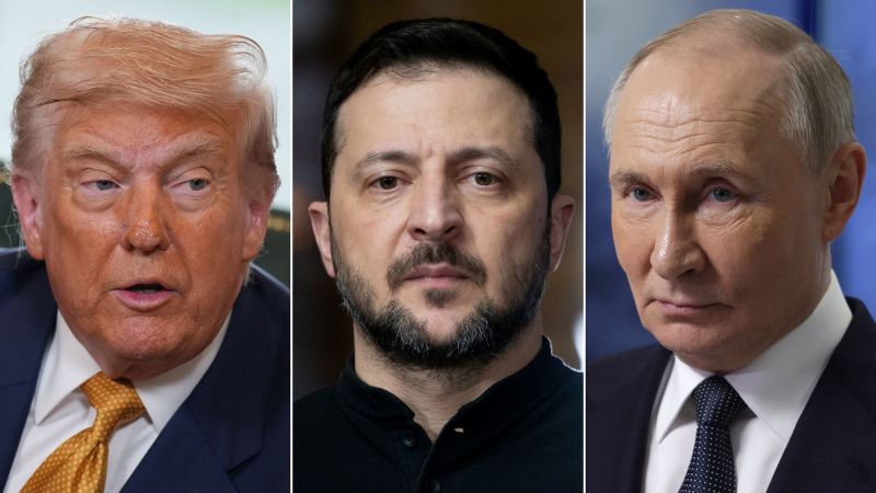Trump Putin Zelensky calls