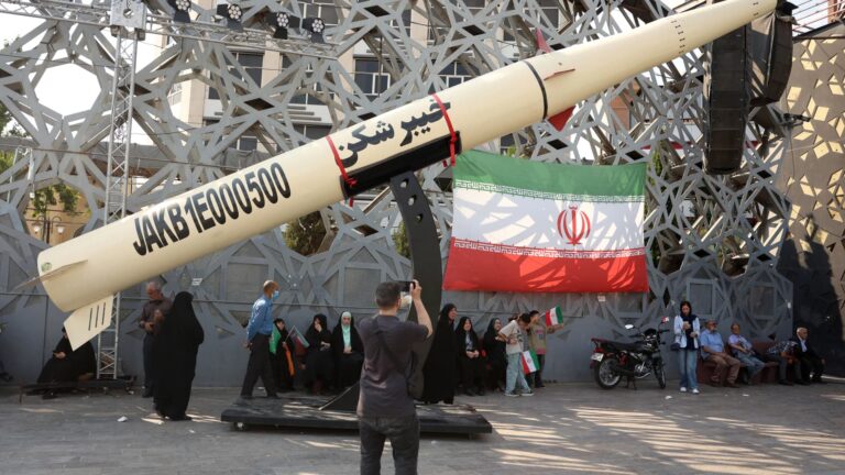 Iran Israel missile exchange