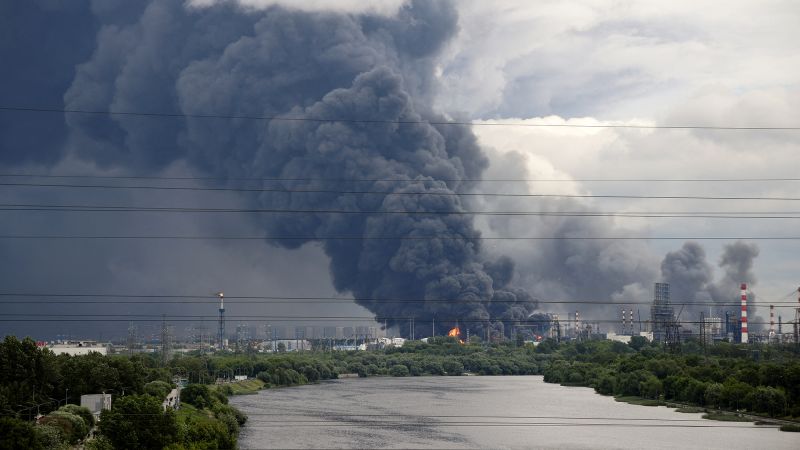 Ukraine Moscow drone offensive