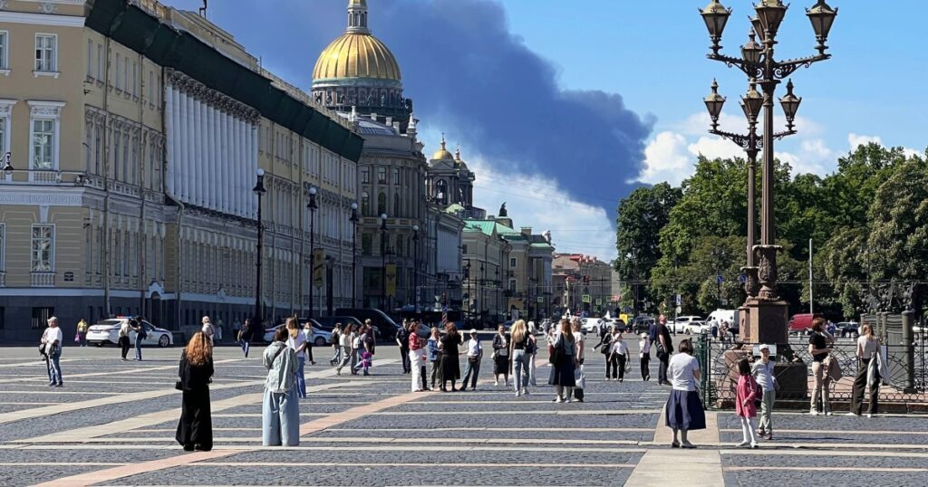 Ukrainian drone strikes