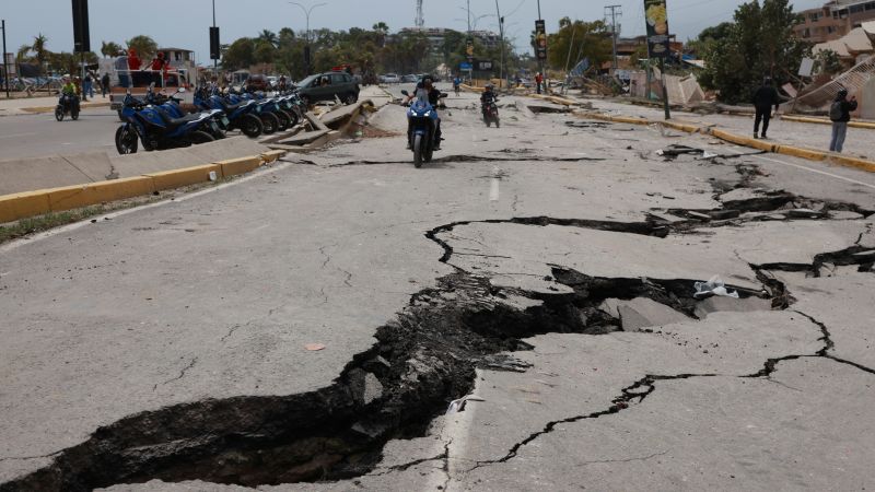 Venezuela earthquake rescue