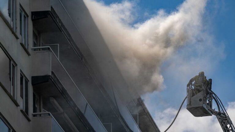 Antwerp apartment fire
