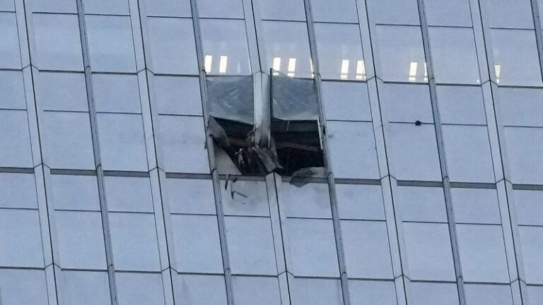 Beijing skyscraper plane crash